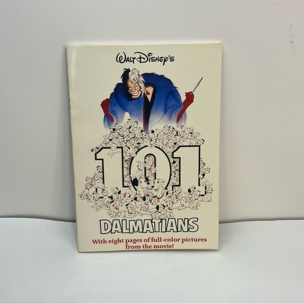vintage 1991 dalmatians ann braybrooks alt disney paper back movie tie in